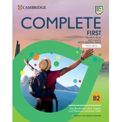 Complete First Student`S Book With Answers English, Ed. CAMBRIDGE